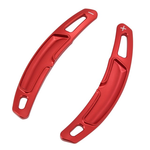 Palanca De Cambios Del Volante 2 Uds. Tapa De Extensión De Palanca De Cambios Para Volante De Coche Reemplazo De Modificación Para 911/718/PanameraRed ANGGREK Otros Vehículos