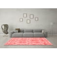 thumbnail image 3 of Ahgly Company Indoor Rectangle Abstract Red Modern Area Rugs, 7' x 9', 3 of 4