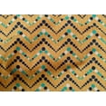 thumbnail image 4 of oneOone Cotton Poplin Pale Orange Fabric Chevron Geometric Craft Projects Decor Fabric Printed By The Yard 42 Inch Wide, 4 of 4