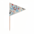 thumbnail image 1 of Desert Cactus Savanna Blue Trees Toothpick Triangle Cupcake Toppers Flag, 1 of 3