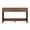 Brown - Flut Panel - 45", variant on Amerlife 55" Modern Console Table with 2 Storage Drawers and Open Shelf, with Curved Edges, for Hallway, Foyer, Entrance, Living Room, Brown