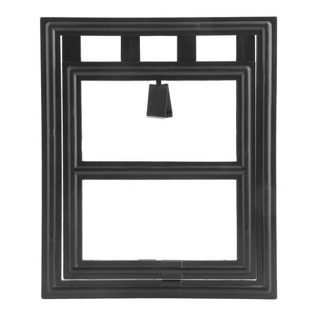 2 Way Magnet Screen Door Lockable Pet Flap Door Dog Cats