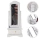thumbnail image 1 of Miniature Dressing Mirror Model for Decoration 1Pcs White Full-Length Mirror, 1 of 5