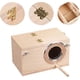 thumbnail image 2 of Jaulas de madera para pájaros, periquitos, cacatúas, caja de cría de loros, nido de pájaro, piel de tigre, pájaro peonía con jaula, pájaros para incubar Cha, 2 of 5