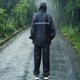 thumbnail image 1 of UPOUART 1Jgo Conjunto De Impermeable Negro Resistente Y Transpirable Para Uso En Exterior, 1 of 7