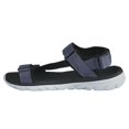 thumbnail image 3 of Dare 2B - Sandalias Xiro Tira Adhesiva, 3 Estados Ajustables para Hombre (Gris Meteorito, Gris Argento), 3 of 5