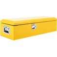 thumbnail image 1 of 39x13x10in Steel Truck Bed Tool Box with Diamond Plate Side Handle and Lock Keys Portable Storage Organizer for Pickup RV Trailer Yellow, 1 of 9