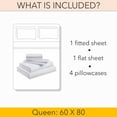 thumbnail image 5 of PRATYUX Queen 6-PC Sheet Set 700-TC 100% Egyptian Cotton, 28" Deep Pockets - Burgundy, 5 of 7