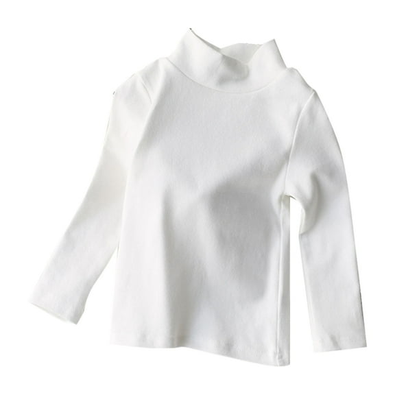 JLMSPLWG White Uniform Shirts for Girls Kids Graphic Tees Girl White Blouse Kids Crop Top Baby Clothes Under 5 Dollars Infant Boy Clothes for 9-10 Boys 7-8 Clothing Size 10/12 Girls Clothes