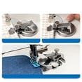 thumbnail image 4 of DAMAI 2 Pcs Adjustable Round Magnetic Seam Guide for Sewing Machine, Magnetic Seam Guide for Sewing Machine, Curved Edge Design for Rounded Hems, Collars, and Circle Sewing, 4 of 8