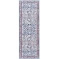 thumbnail image 5 of Hauteloom Mette Living Room, Bedroom Machine Washable Area Rug - Traditional - Denim, Dark Red, Black - 6'7" x 9', 5 of 6