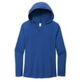 thumbnail image 3 of District Women's Perfect Tri Long Sleeve Hoodie. DM139L, 3 of 4