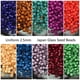 thumbnail image 2 of Cuentas de vidrio japonesas de 2,5 mm, 1000 unidades, espaciadoras redondas de colores para hacer joyas, accesorios de bordado francés DIY, 2 of 5