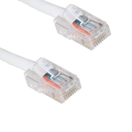 Kentek 10 Feet FT CAT6 UTP Assembled Type Patch Cable 24 AWG 550 MHz Category 6 Unshielded Twisted Pair Assembly Enchanced Ethernet RJ45 Network Internet Cord