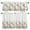 Gray Green Light Yellow Red, variant on Black Orange Plaid Kitchen Curtains, Kitchen Curtains and Valances Set of 3, Farmhouse Buffalo Check Gingham Light Filtering Tailored Tier Curtain 24 Inch Length Drapes for Cafe Sink Bedroom