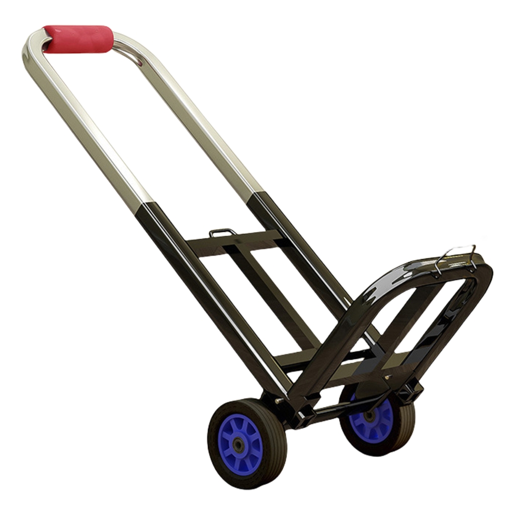 Multipurpose Folding Hand Truck Cart with Stable Wheels for Various Terrains