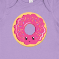 thumbnail image 4 of Inktastic Hot Pink Donut Boys or Girls Baby Bodysuit, 4 of 5