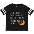 thumbnail image 3 of Inktastic I Love My Daddy to the Moon and Back Boys or Girls Toddler T-Shirt, 3 of 5