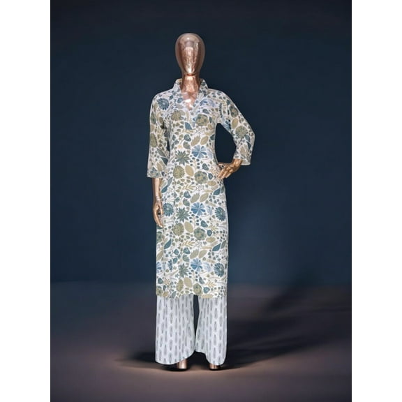 Traditional Kurti Set, Cultural Wear for Women, Ju08