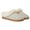 Beige, variant on Dearfoams Women's Slippers Fleece-Lined Cozy Round Toe, Black, S(5-6)