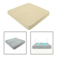 thumbnail image 6 of Memory Foam Seat Cushion, Office Chair Cushion, Thicken Breathable Washable Cover Soft Ergonomic Soft Seat Cushion, for Office Office Chairs Light Tan, 6 of 8