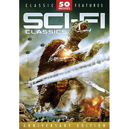 Sci-Fi Classics 50 Movie Pack (DVD) (Best Sci Fi Comics Of All Time)