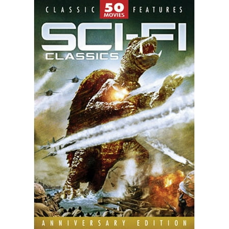 Sci-Fi Classics 50 Movie Pack (DVD) (Best Sci Fi Dvds)