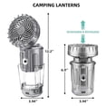 thumbnail image 2 of Solar Camping Lantern With Fan,for Phone,USB Rechargeable Portable, 2 of 5