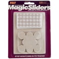 thumbnail image 1 of Protectores de piso Magic Sliders 63979 de fieltro ultrarresistente para muebles, 102 unidades, 1 of 3