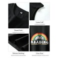 thumbnail image 5 of ZXSXSY Reading Tank Tops for Women Cute Book Lover Teacher T-Shirts Rainbow Sleeveless Tee Tops, 5 of 7