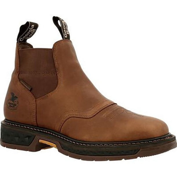 Botas Martin para hombre con bordado cuadrado, talla grande 43-48