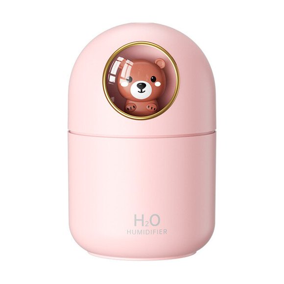 Cartoon Usb Humidifier Ultrasonic Cool Mist Aroma Diffuser With Color Led Light Bedroom Office Desktop Mute Humidifier 2023 New