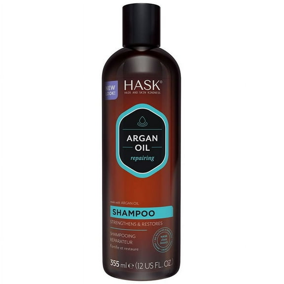 Hask Argan Oil Shampoo 12.0 fl oz Pack of 2