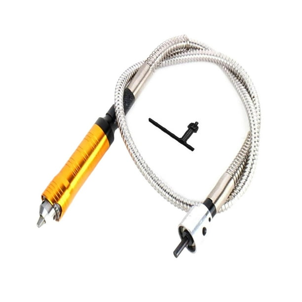 Extensión de accesorio para herramienta rotativa de eje flexible, portátil, resistente y flexible Acero inoxidable