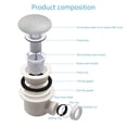 thumbnail image 3 of Lerpwige Easy to Clean Shower Waste Trap Convenient Shower Drain Simple Installation, 3 of 6