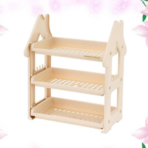 GOOHOCHY Storage Shelves Kitchen Shelf 31.00X22.00X38.00CM Beige