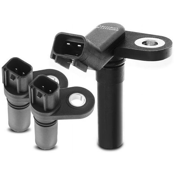 Camshaft and Crankshaft Position Sensor Kit 3 - Compatible with 1997 - 2010 Ford F-150 1998 1999 2000 2001 2002 2003 2004 2005 2006 2007 2008 2009