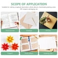 thumbnail image 4 of MasteelfCA 30Pcs Scrapbook Decorative Material Cards Background Cards Scrapbook Material Cards, 4 of 8