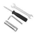 thumbnail image 4 of Tebru Motorcycle Repair Tools,Motorcycle Tools Kit,Universal Repair Tool Set Screwdriver Spanner Socket Wrench Tool Motorcycle Repair Tools Kit, 4 of 8