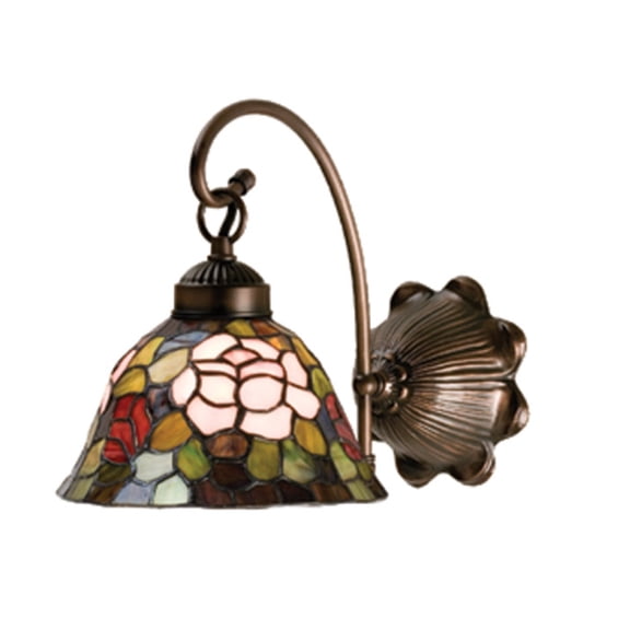 Meyda Tiffany Tiffany Rosebush 1 Light Wall Sconce