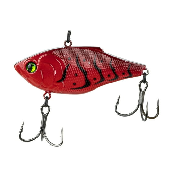 6th Sense – Quake Series Lipless Crankbait Bass Fishing Lure, Dual Flat-Back Design