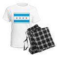 thumbnail image 4 of CafePress - Chicago Flag Women's Light Pajamas - Women's Short Sleeve Print T-Shirt and Pants Light Cotton Pajama Set, 4 of 7