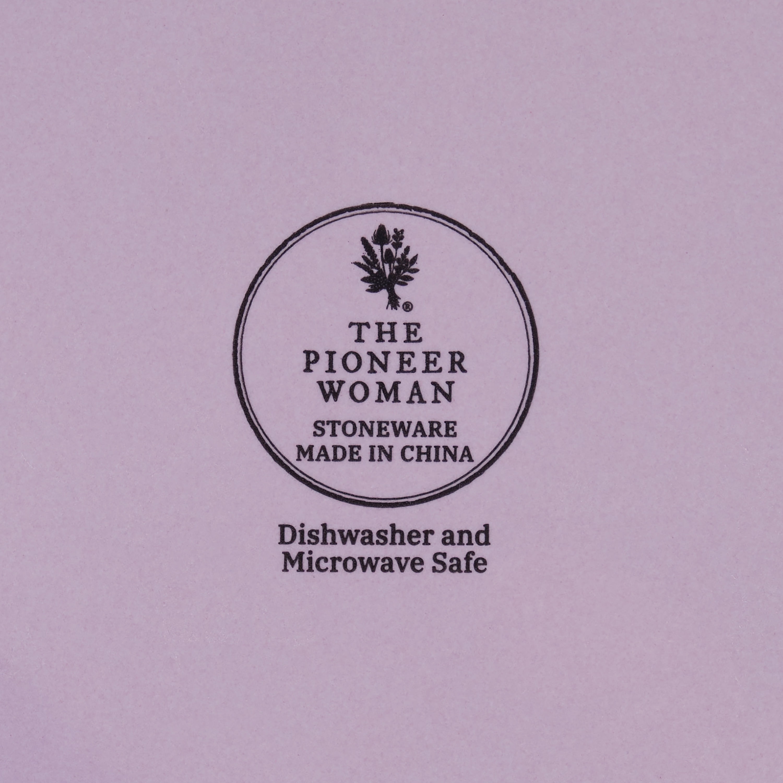 The Pioneer Woman Colette Stoneware Dinner Plate, Purple