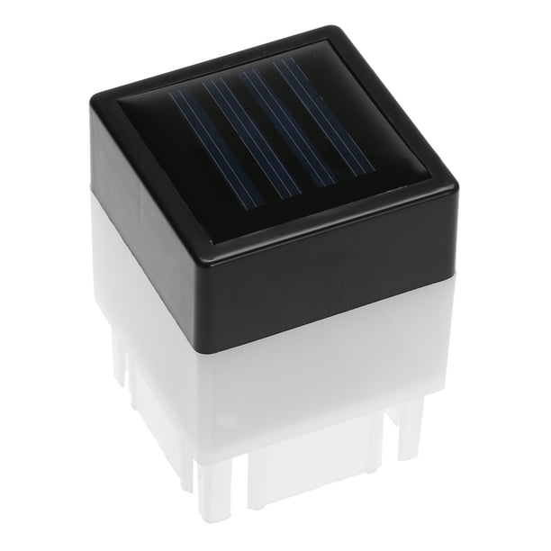Farol de poste solar LED para exteriores Lámpara de cerca impermeable Linterna de jardín para el hogar Lamparas Tmvgtek Para estrenar