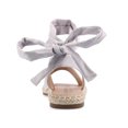 thumbnail image 4 of Journee Womens Emelie Espadrille Flat Sandals, Widths Available, 4 of 10