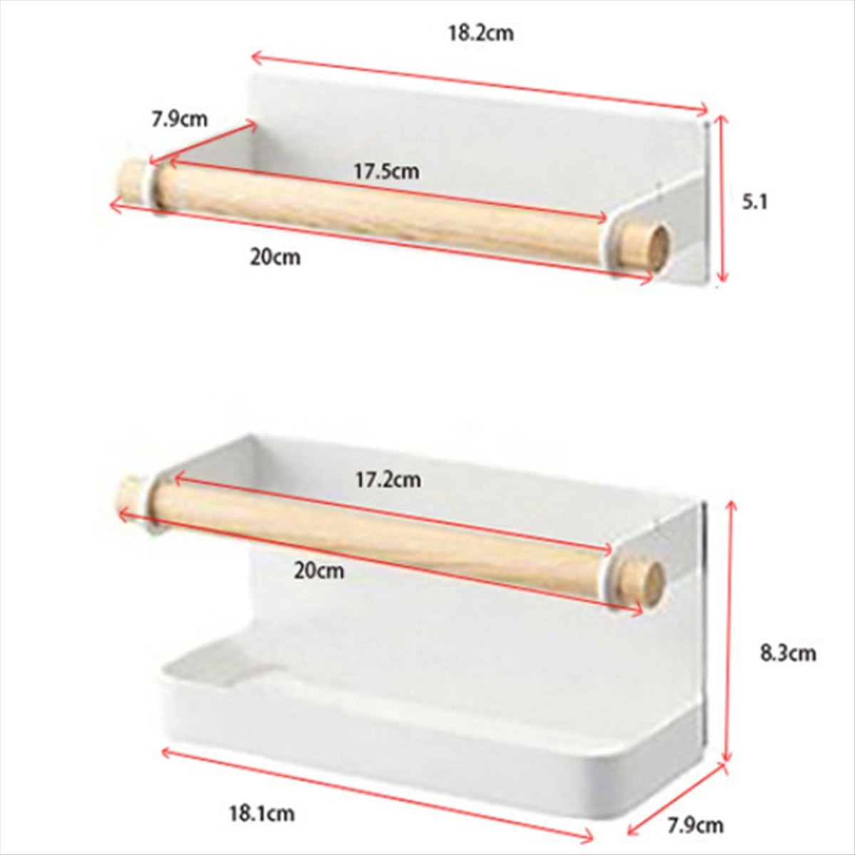 ckepdyeh Wall Umbrella Holder, Indoor Umbrella Rack Metal and Wood Japanese Umbrella Storage Shelf for Home-White Umbrella frame iron