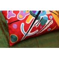 thumbnail image 4 of Kashmir Designs Funda de almohada lumbar Kandinsky roja abstracta, funda de almohada moderna, cojín moderno para silla, funda de almohada roja contemporánea, cojines para sofá de granja, cojines de la, 4 of 5