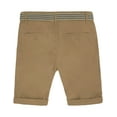thumbnail image 5 of Ma Croix Mens Twill Chino Shorts with Belt Casual Roll Up Flat Front Classic Fit Pants, 5 of 5