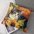 thumbnail image 7 of nygtbtfer Throw Pillow Case Pet Animal Cat Dog Decorative Pillow Fall Pillows &nbsp;Pumpkin Print Rustic Pillowcase for Sofa Bed Set of 2 White, 7 of 7