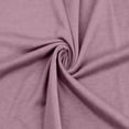 thumbnail image 4 of 60" Wide Poly Spandex French Terry Brushed Fabric (220 GSM), Medium Weight, 4-Way Stretch, Soft & Warm - Great for Apparel, Hoodies, Sweatshirts, Joggers & DIY- Mauve Dusk, 4 of 4